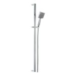 Abode Euphoria Square Sliding Rail Shower Kit (Single Pattern) - Chrome