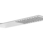 Abode Storm Slimline 3mm Wall Mounted Showerhead - St/Steel