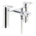 Abode Levarto Deck Mounted Bath Shower Mixer - Chrome