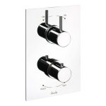 Abode Harmonie Concealed Shower (2 Exit) - Chrome