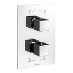 Abode Zeal Concealed Shower (2 Exit) - Chrome