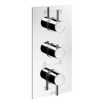 Abode Harmonie Concealed Shower (3 Exit) - Chrome