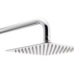 Abode Uno 200x200mm Shower Head - Chrome