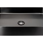 Abode Iox 500x350mm Tablet Steel Basin - PVD Black