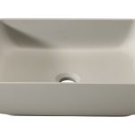 Abode Cava 450x350mm Tablet Basin - Pebble Grey