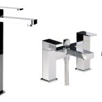 Abode Fervour Pack Offer 4 (Tall Basin Mixer & Bath/Shower Mixer) - Chrome