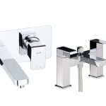 Abode Fervour Pack Offer 6 (Wall Mounted Basin Mixer & Bath/Shower Mixer) - Chrome