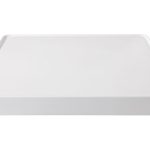 Abode Tableau 600mm Basin Shelf & Brackets - Chalk White