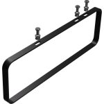 Abode Tableau Optional Towel Rail - Matt Black