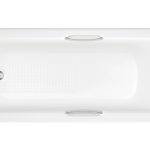 Embrace Single End Twin Grip Textured Base 8mm 1700x700x510mm 2TH Bath