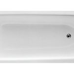 Delve Steel Single End 1500x700x500mm 2TH Bath w/Legs