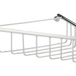 Caddy 1-Tier Corner Shower Caddy - Chrome