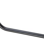 Angled 40cm Grab Rail - Matt Black