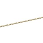 Fob 59cm Towel Rail - Brushed Brass