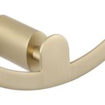 Fob Robe Hook - Brushed Brass