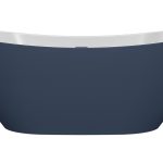 Bathos Freestanding 1700x780x690mm Bath - Matt Blue