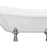 Arcadia Freestanding 1530x670x760mm 2TH Bath w/Feet
