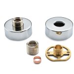 Exposed Shower Valve Fast Fitting Kit Round (Pair)
