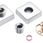 Exposed Shower Valve Fast Fitting Kit Square (Pair)