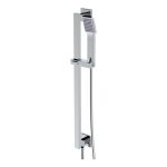 Spay Square Riser Rail Kit w/Elbow & Handset - Chrome