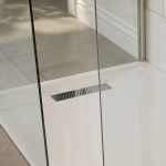 Linear Tray Waste & Cover - Chrome