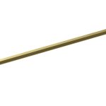 330mm Slim D-Shape Handle - Brushed Brass