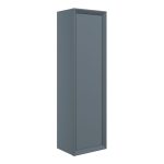 Apex 345mm Wall Hung 1 Door Tall Unit - Matt Storm Blue