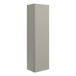 Elite 350mm Wall Hung 1 Door Tall Unit - Matt Latte