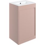 Grand 510mm Floor Standing Unit Inc. Basin - Matt Antique Rose