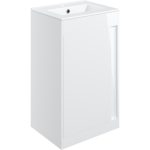 Grand 510mm Floor Standing Unit Inc. Basin - White Gloss
