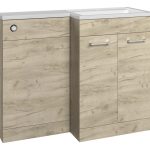 Purity 1000mm F/S L-Shape Pack & Basin (RH) - Oak