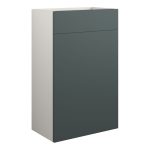 Platinum 500mm Standard WC Unit - Matt Green (Grey Cab)
