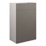 Diamond 500mm Standard WC Unit - Matt Stone (Grey Cab)