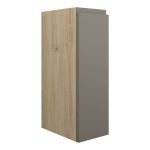 Diamond 200mm Standard Toilet Roll Unit - Matt Stone (Oak Cab)