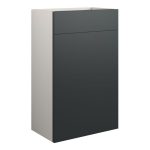 Diamond 500mm Standard WC Unit - Matt Graphite Grey (Grey Cab)