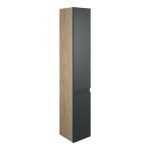 Diamond 300mm Tall Unit - Matt Graphite Grey (Oak Cab)