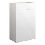 Diamond 500mm Standard WC Unit - White Gloss (Grey Cab)