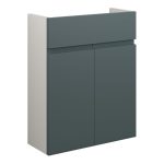 Diamond 500mm Slim Basin Unit - Matt Green Camo (Grey Cab)