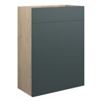 Diamond 600mm Standard WC Unit - Matt Green Camo (Oak Cab)