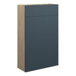 Diamond 500mm Slim WC Unit - Matt Arley Blue (Oak Cab)