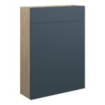 Diamond 600mm Slim WC Unit - Matt Arley Blue (Oak Cab)