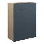 Diamond 600mm Standard WC Unit - Matt Arley Blue (Oak Cab)