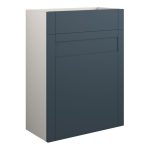 Crystal 600mm Standard WC Unit - Matt Arley Blue (Grey Cab)