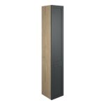 Crystal 300mm Tall Unit - Matt Graphite Grey (Oak Cab)