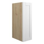 Crystal 200mm Standard Toilet Roll Unit - Matt White (Oak Cab)