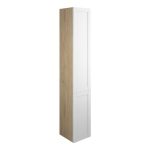 Crystal 300mm Tall Unit - Matt White (Oak Cab)