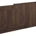 Platinum 1536mm Slim Basin  WC & 1 Door Unit Pack - Warm Walnut (Oak Cab)