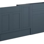 Crystal 1536mm Slim Basin  WC & 1 Door Unit Pack - Matt Arley Blue (Oak Cab)
