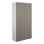 Platinum 600mm Slim 2 Door Storage Unit - Matt Stone (Grey Cab)