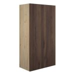Platinum 600mm Standard 2 Door Storage Unit - Warm Walnut (Oak Cab)